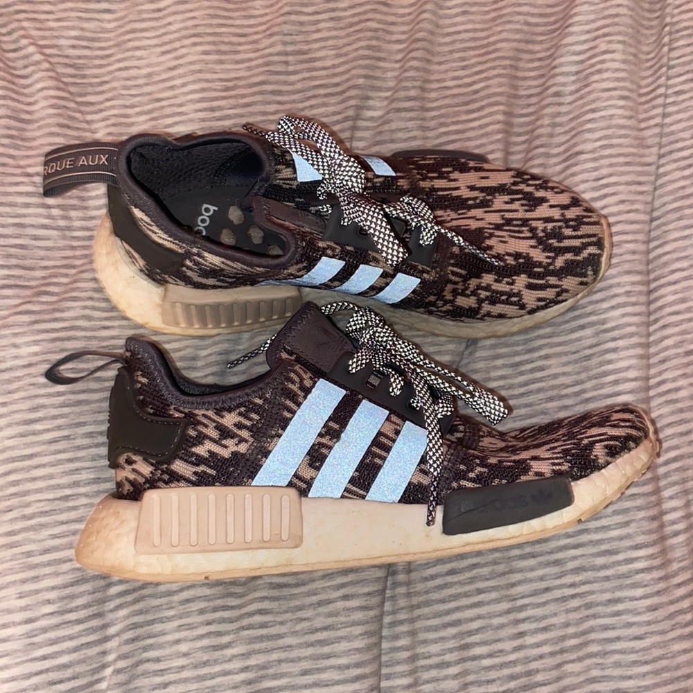 Reflective camo Adidas nmd.